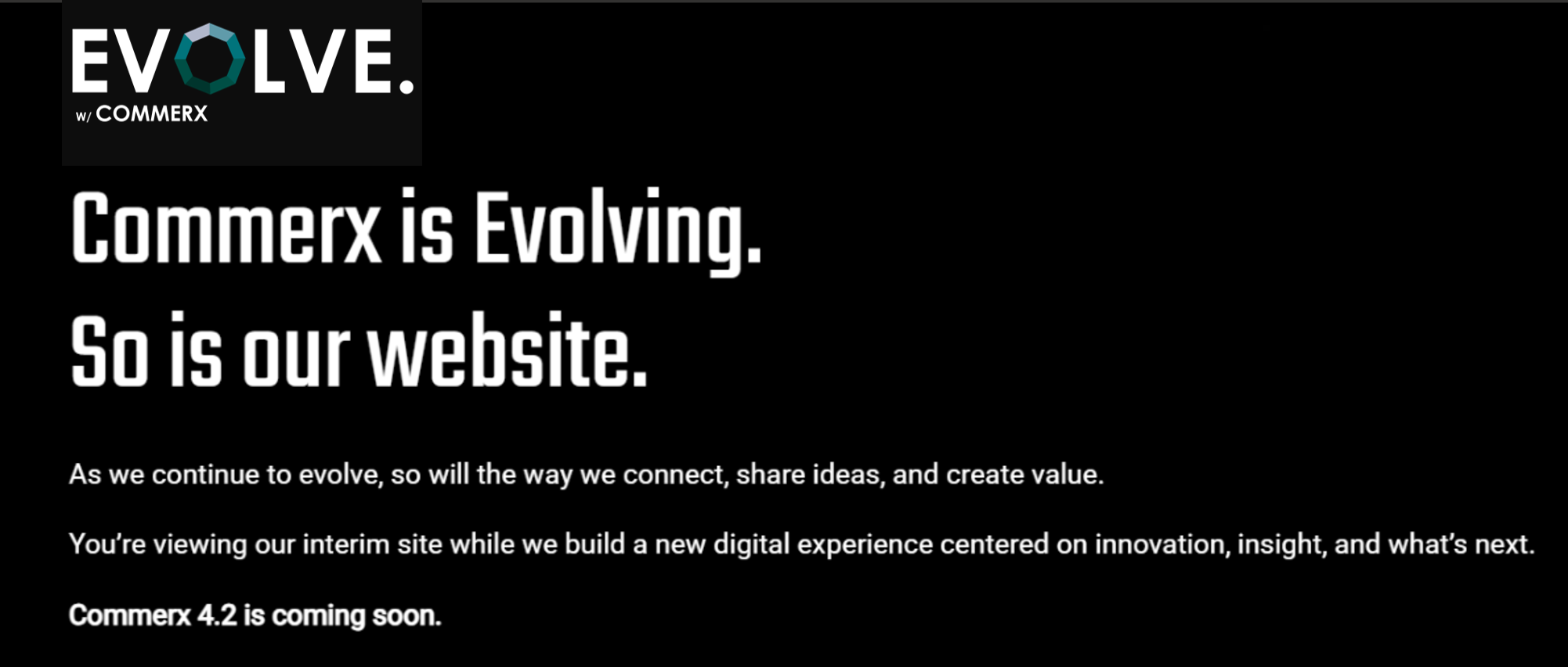 EVOLVE with Commerx